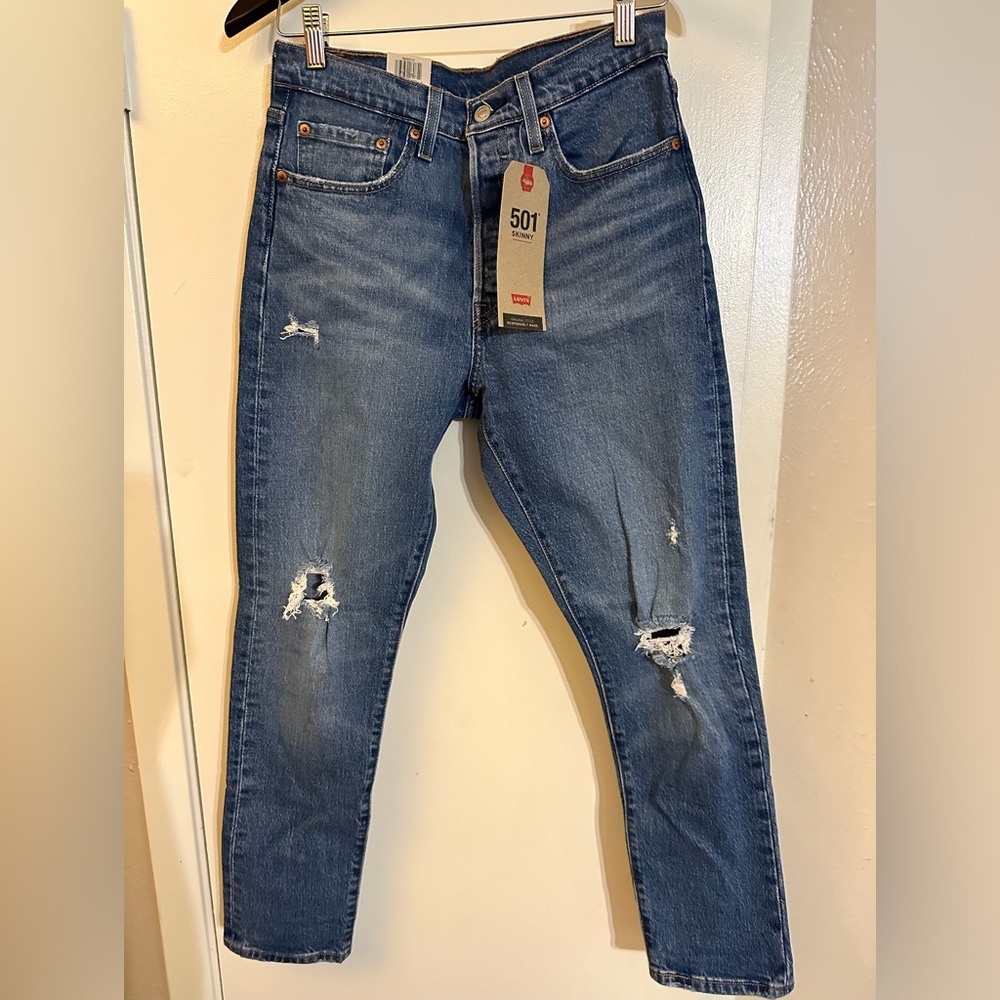 Levy’s stratus women’s jeans 501 sz. 27x28